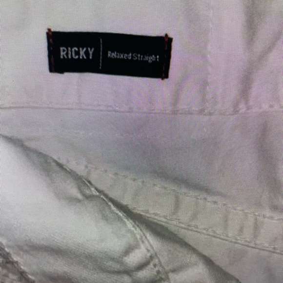 NWT True Religion Mens White Jean Denim Shorts Ricky Shorts 30 - Picture 5 of 6